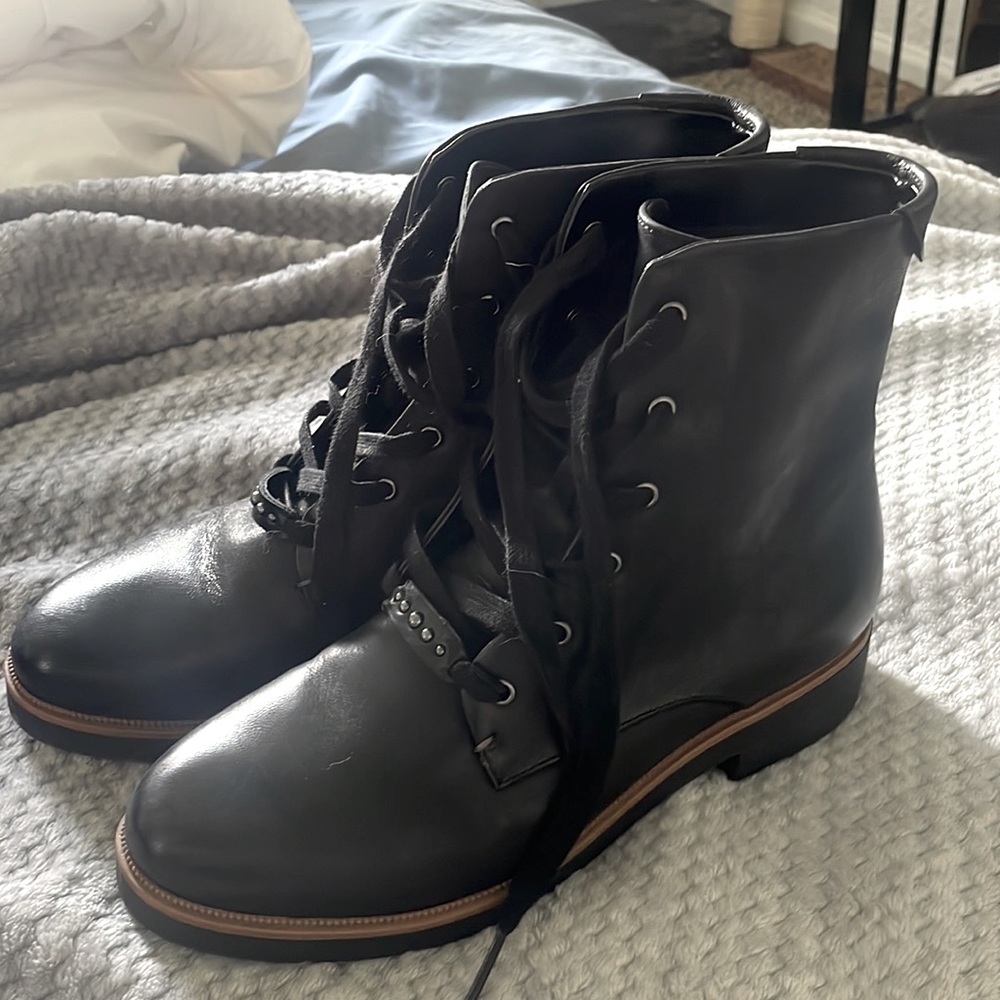Black Combat Boots